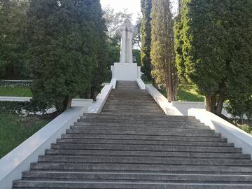 World War I soldiers Cemetery on the Cemetery Hill