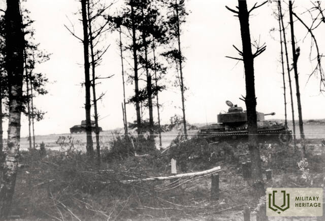 77VācijasarmijastankskaujāsKurzemē1945Latvija.jpg