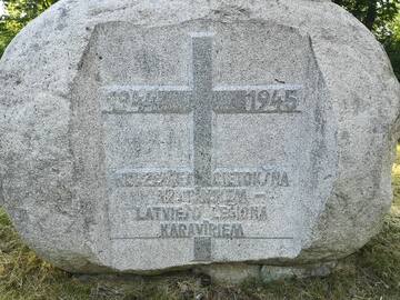 Memorial Stone to Defenders of the Kurzeme Fortification