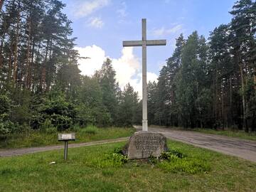Memorial "White cross" in Stopiņi