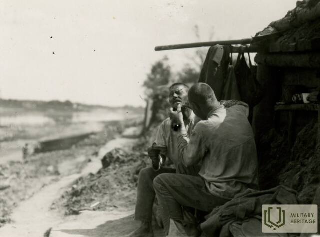 134LatviešustrēlniekiNāvessalā1916LatvijasKar.jpg