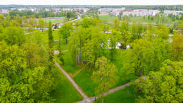 Latvijas kara aviācijas aerodroms. Avots: Gulbenes tūrisma un kultūrvēsturiskā mantojuma centrs.