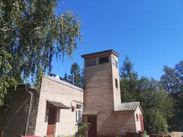 Watch tower of border guards in Salacgrīva