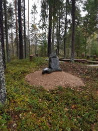 Mälestuspaik “Bitānase punkrid”. Allikas: Alūksne Muuseum