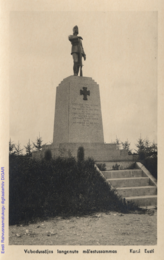 Vabadussõjas langenute mälestussammas: Kursi Autor: Eduard Selleke193..?  Rahvusraamatukogu; https://www.digar.ee/arhiiv/nlib-digar:69875