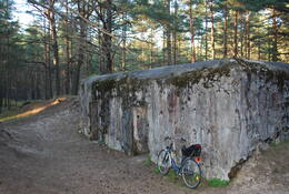Latvijos armijos sapierių pulko įtvirtinimai, 2021 m. Šaltinis: Rygos planavimo regionas, autorius: Edgaras Ražinskis.