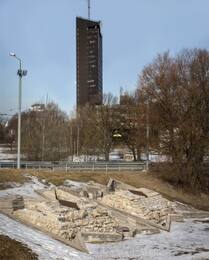 Mälestusmärk "Silmad". Riia Mälestusmärkide Amet