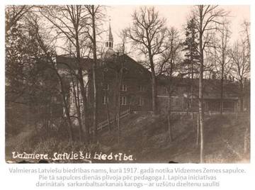 Valmiera Latvian Society House. Source: Valmiera Museum