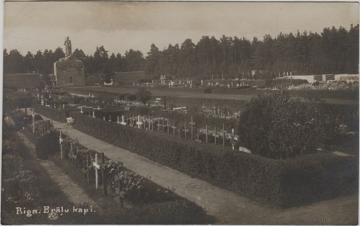 Riga Brothers' Cemetery. Source: Latvian War Museum.