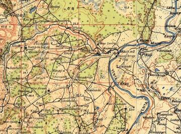 28 VĒST karte Rudbarzu Lenuapkartne1920 1930