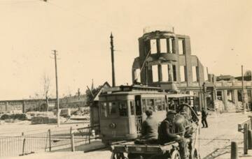 War damage in Liepāja. Summer of 1945.