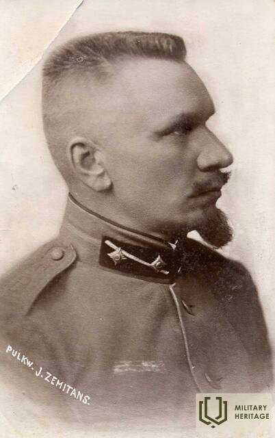 Pulkvedis Jorģis Zemitāns. Fotogrāfs Jānis Rieksts. Foto: Latvijas Kara muzejs.