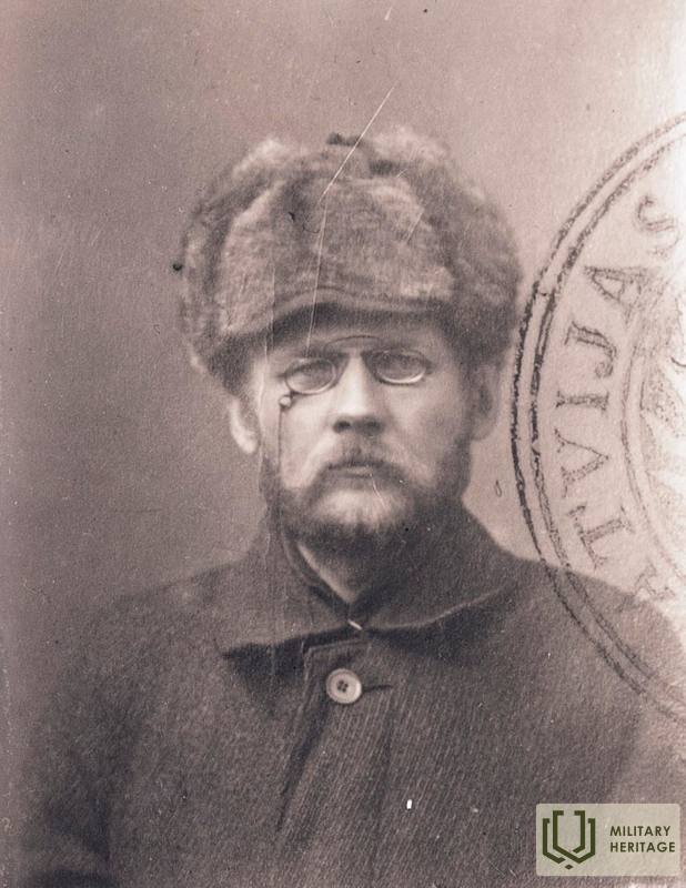 Kapteinis P. Paulis Zolts. 1919. Avots: Latvijas Valsts vēstures arhīvs