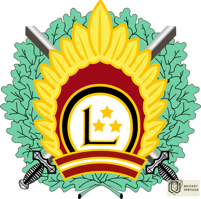 Letonia Army Ranks Latvian Army